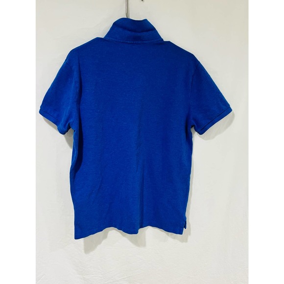POLO Ralph Lauren Blue Men's Polo Size L Slim Fit - Picture 2 of 3